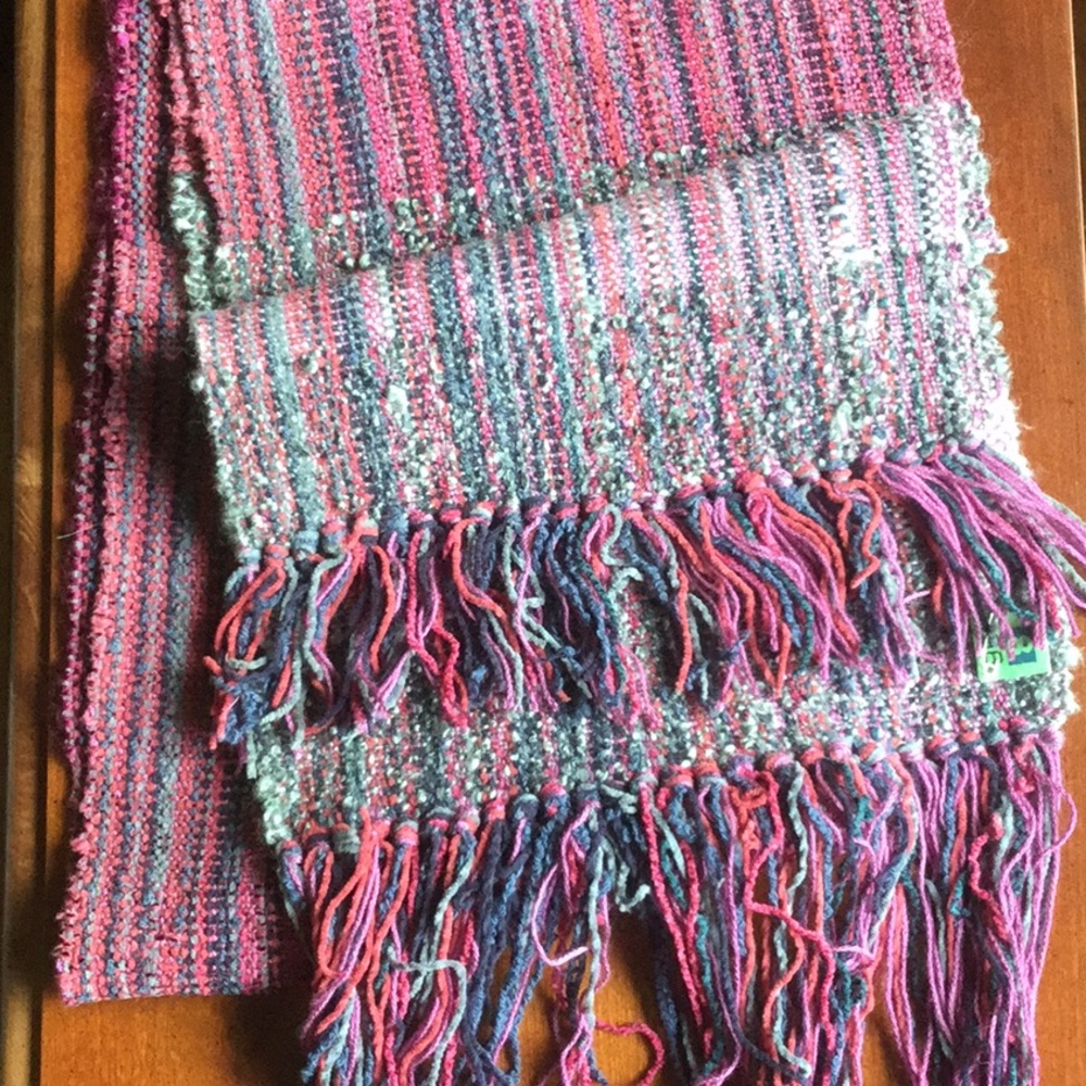Handwoven Fringed Textile
